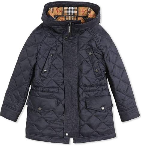 burberry kid's quilted jacket